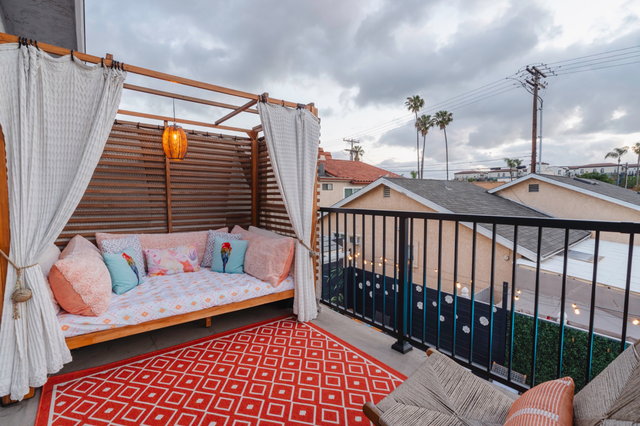 Flamingo Room private balcony